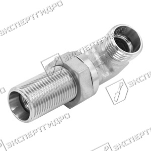 Фитинг угловой переборочный