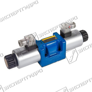 4WE10EA5X/EG24N9K4/M -  Гидрораспределитель золотниковый Ду 10 (серия 5X) с электроуправлением G24, схема EA (44-1), возврат - пружинный