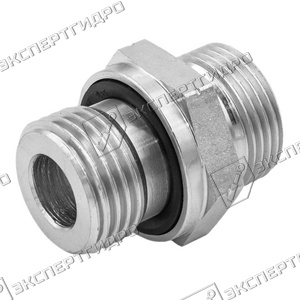 100512.1 - Фитинг прямой с уплотнением BSPP