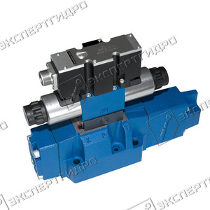 4WRZE16E150-7X/6EG24K31/A1D3M - Пропорциональный распределитель  Ду16 со встроенным усилителем (OBE), номинальный расход 150 л/мин, схема E, каналы управления X и Y - внешние, сигнал управлен