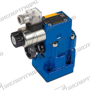 DBW10A2-5X/315CG24N9K4 - Предохранительный клапан Ду10 с давлением настройки до 315 бар, управление - X и Y - внутренние с разгрузкой A = закрыт с электроуправлением G24