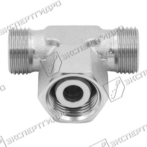 605028.1 - Фитинг соединитель тройник с накидной гайкой T